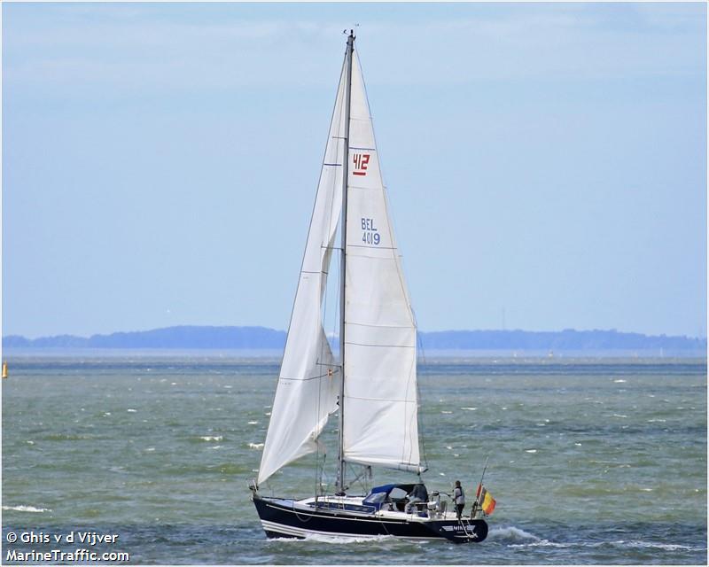 sortat (Sailing vessel) - IMO , MMSI 205545310, Call Sign OR5453 under the flag of Belgium