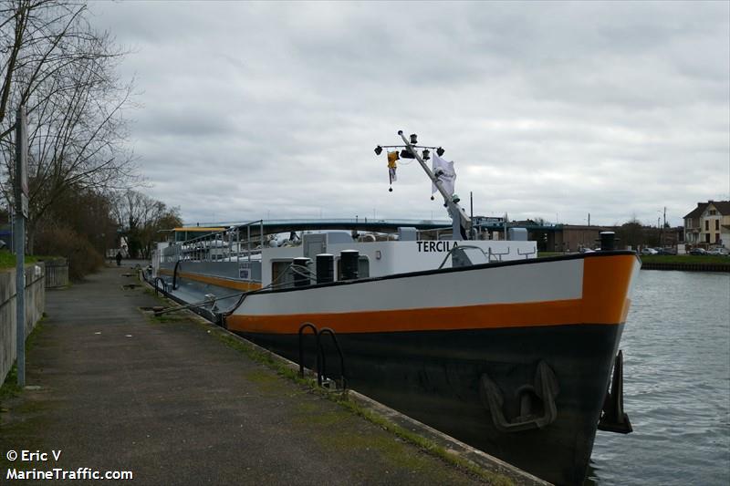 tercila (Tanker) - IMO , MMSI 226015180, Call Sign FM7725 under the flag of France