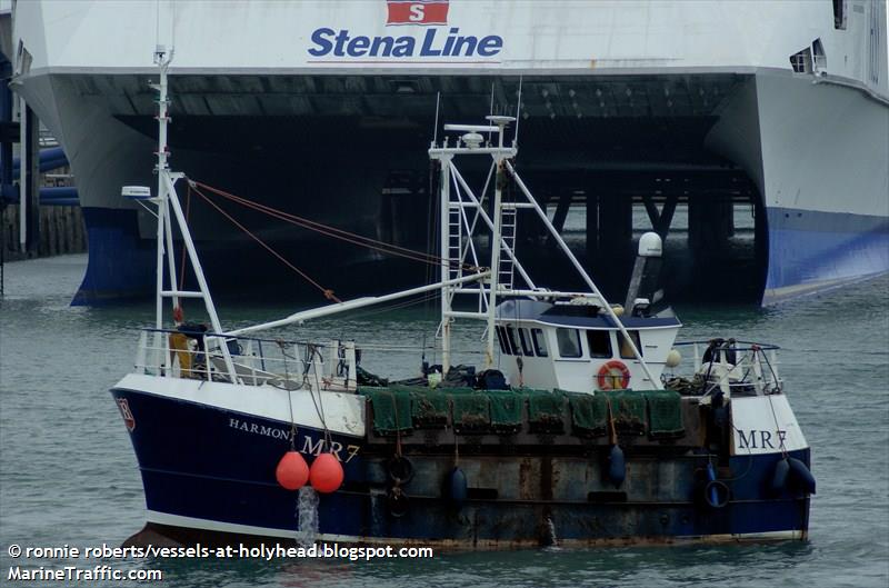 fv harmoni (Fishing vessel) - IMO , MMSI 235019133, Call Sign MFHE9 under the flag of United Kingdom (UK)