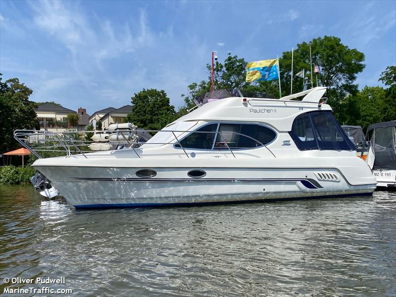 paulchen ii (Pleasure craft) - IMO , MMSI 211424680, Call Sign DK5025 under the flag of Germany