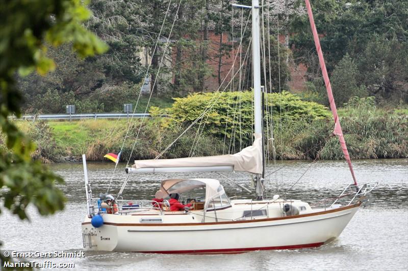 kleine brise (Sailing vessel) - IMO , MMSI 211459060, Call Sign DG7758 under the flag of Germany