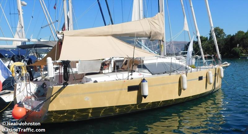 kintsugi (Sailing vessel) - IMO , MMSI 227290980, Call Sign FAC4825 under the flag of France