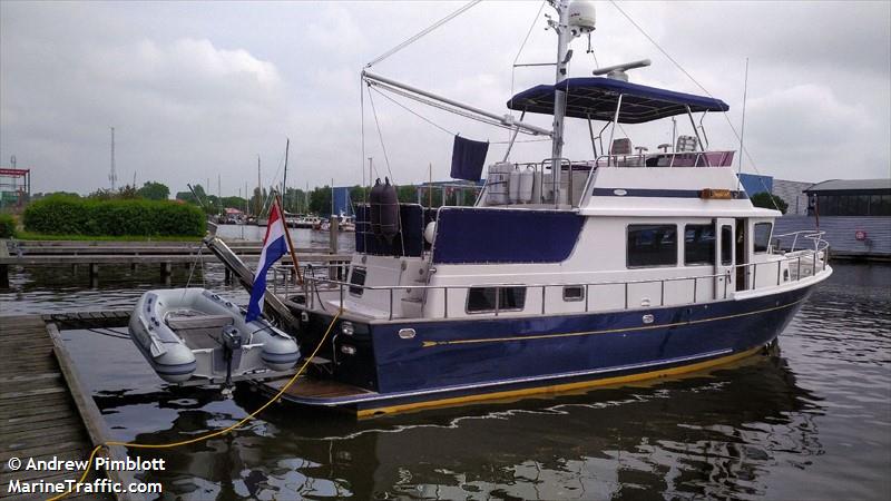 vagabond (Pleasure craft) - IMO , MMSI 232029067, Call Sign MHWB8 under the flag of United Kingdom (UK)