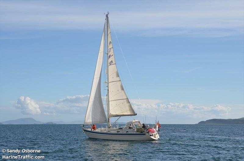 kumari (Pleasure craft) - IMO , MMSI 235038203, Call Sign MXBB7 under the flag of United Kingdom (UK)
