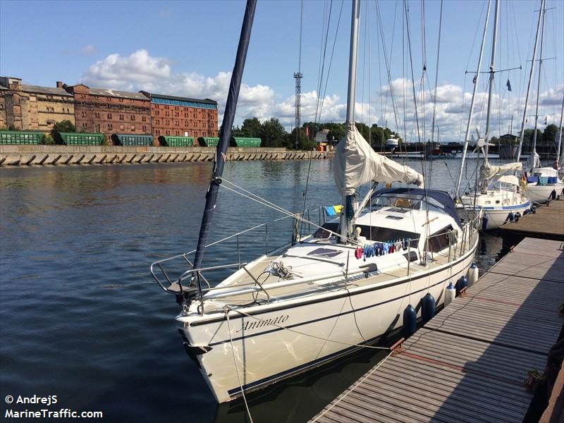 animato (Pleasure craft) - IMO , MMSI 244210511, Call Sign PD8833 under the flag of Netherlands