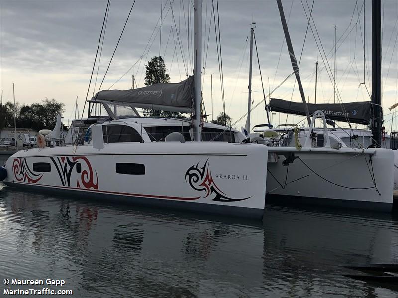 akaroa ii (Sailing vessel) - IMO , MMSI 368184110, Call Sign WDL9997 under the flag of United States (USA)