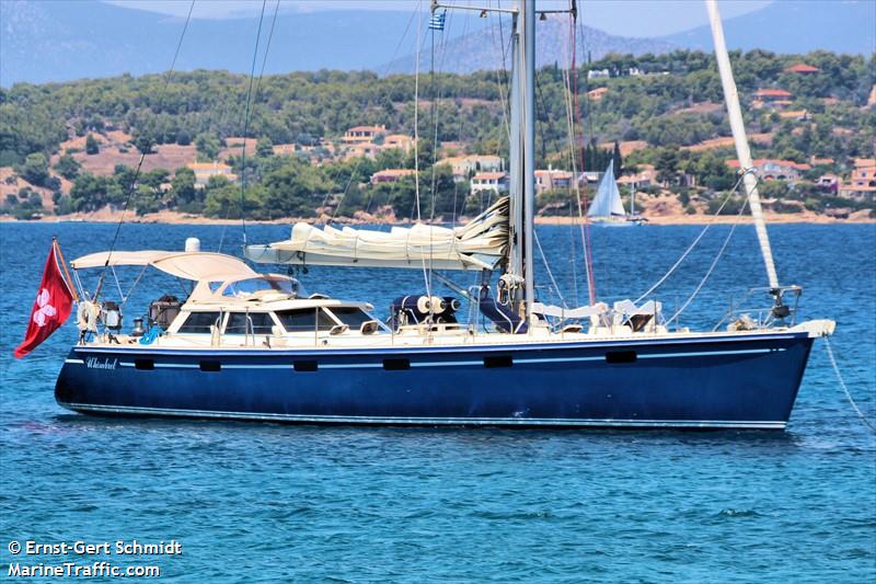 whimbrel (Sailing vessel) - IMO , MMSI 477596000, Call Sign VRVM5 under the flag of Hong Kong