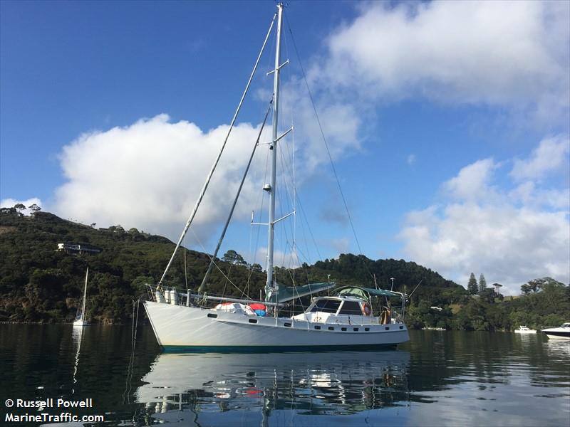 sv mollie (Sailing vessel) - IMO , MMSI 512006340, Call Sign ZMX3029 under the flag of New Zealand