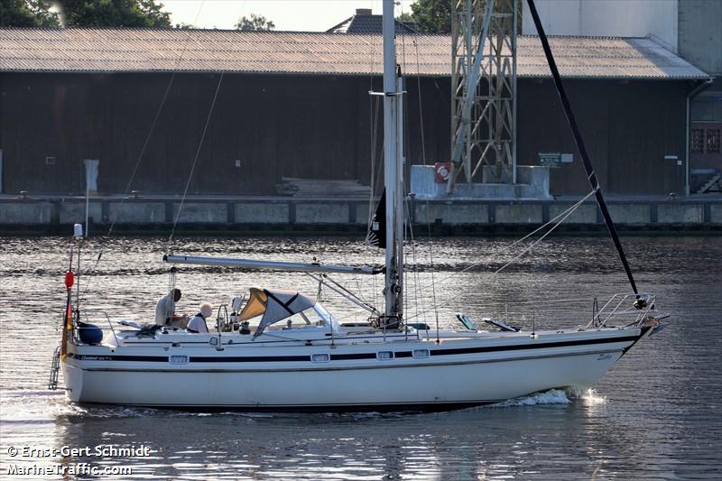 shambala (Sailing vessel) - IMO , MMSI 211610970, Call Sign DC2838 under the flag of Germany