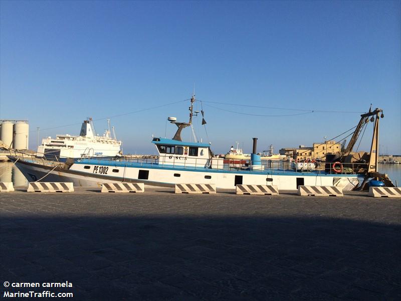 demetra 1 (Fishing vessel) - IMO , MMSI 247145710, Call Sign IMGE under the flag of Italy