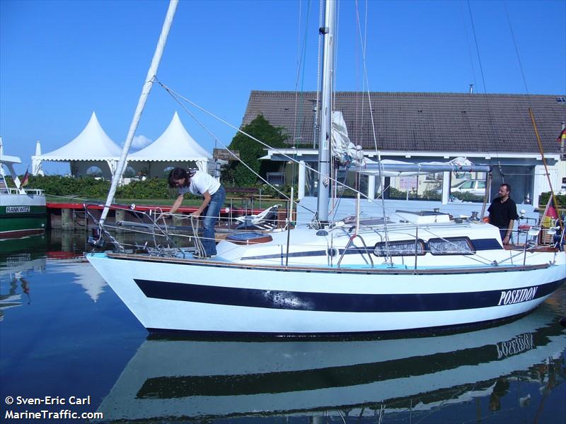 poseidon (Sailing vessel) - IMO , MMSI 211409020, Call Sign DH6939 under the flag of Germany