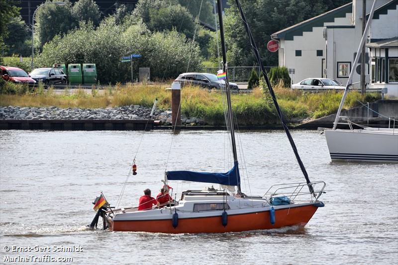 nette (Sailing vessel) - IMO , MMSI 211445890, Call Sign DA7252 under the flag of Germany