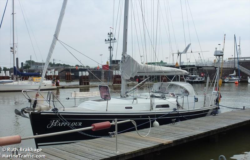happy our (Sailing vessel) - IMO , MMSI 211596400, Call Sign DFDM2 under the flag of Germany