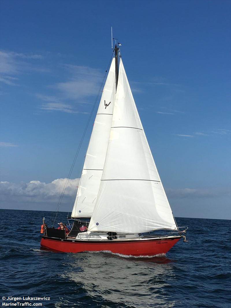 odyssee (Sailing vessel) - IMO , MMSI 211607660, Call Sign DD5724 under the flag of Germany