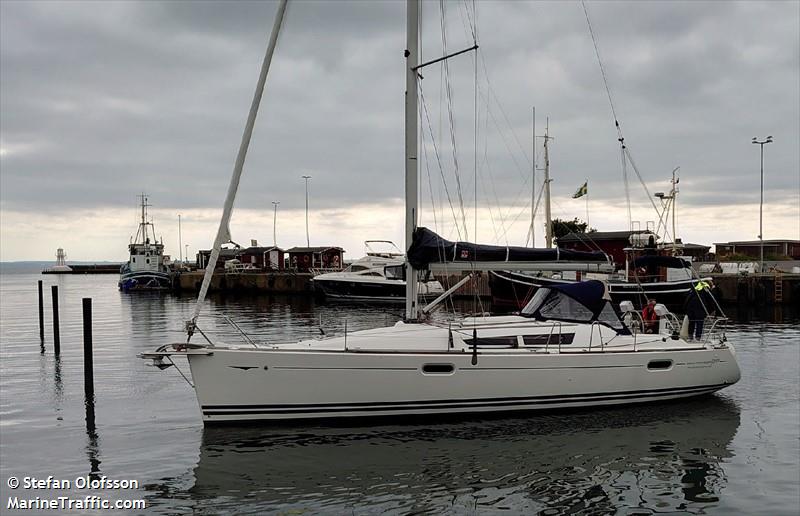 stella (Sailing vessel) - IMO , MMSI 265013950, Call Sign SF9307 under the flag of Sweden