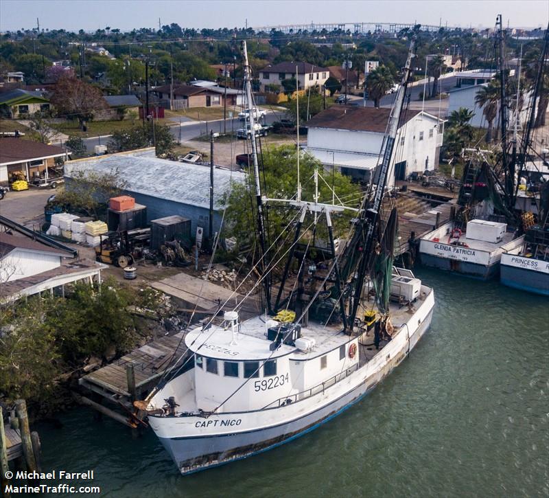 captain nico (Fishing vessel) - IMO , MMSI 367154310, Call Sign WDD5145 under the flag of United States (USA)