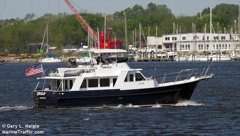 gypsea (Pleasure craft) - IMO , MMSI 367658850, Call Sign WDH8521 under the flag of United States (USA)