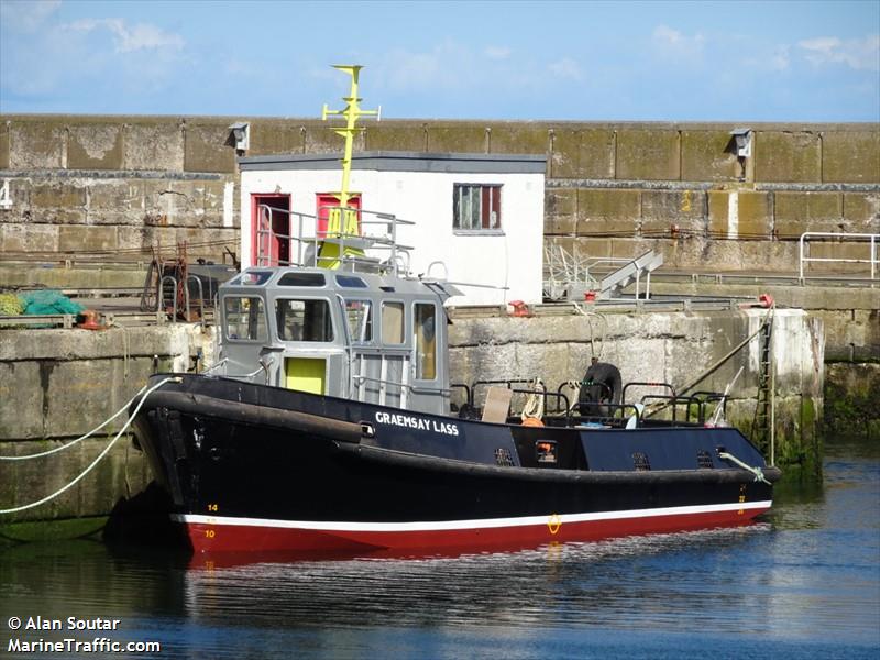 graemsay lass (-) - IMO , MMSI 235052647, Call Sign ZQEA3 under the flag of United Kingdom (UK)