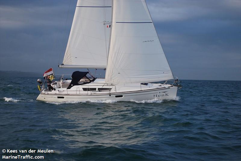 henk (Sailing vessel) - IMO , MMSI 244153118, Call Sign PI7858 under the flag of Netherlands