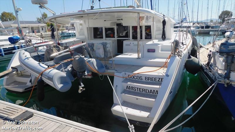 cocos breeze (Sailing vessel) - IMO , MMSI 244170717, Call Sign PC3794 under the flag of Netherlands