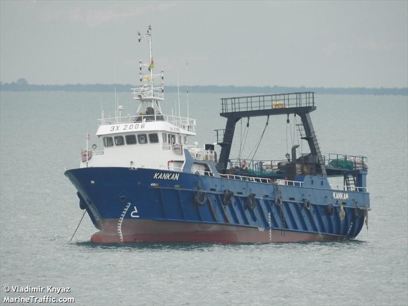kankan (Unknown) - IMO , MMSI 632001007, Call Sign 3X2006 under the flag of Guinea
