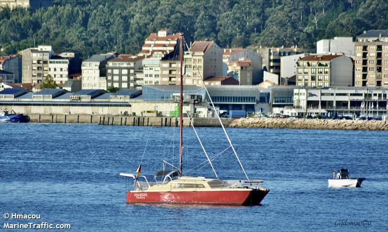 ashera (Sailing vessel) - IMO , MMSI 211364720, Call Sign DH3746 under the flag of Germany