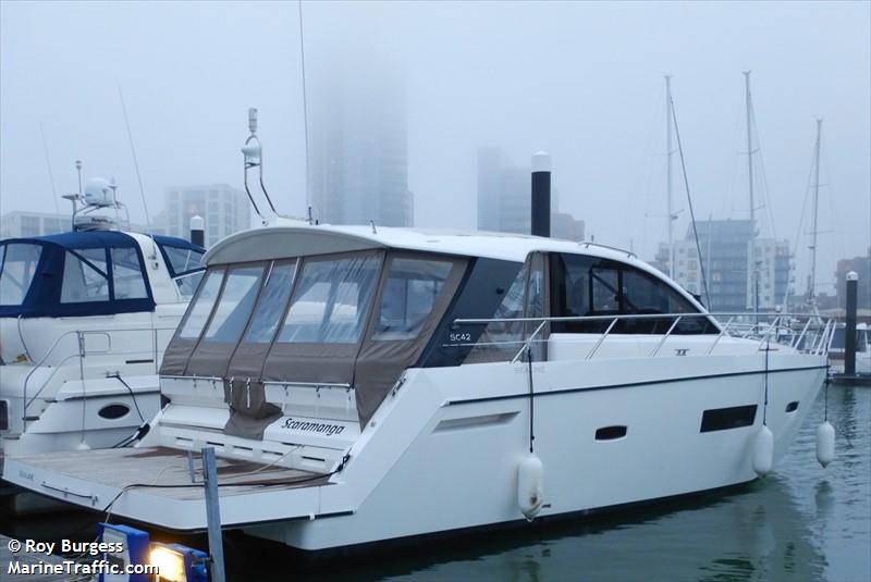 scaramanga (Pleasure craft) - IMO , MMSI 232019894, Call Sign MEMU4 under the flag of United Kingdom (UK)