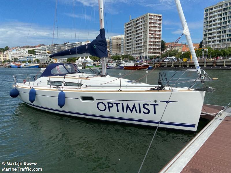 optimist (Pleasure craft) - IMO , MMSI 244013415, Call Sign PF6234 under the flag of Netherlands
