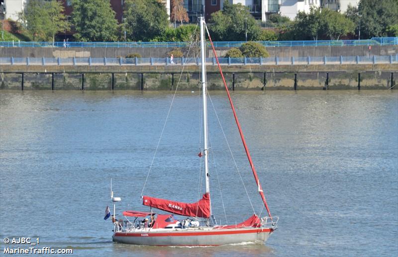 raspa (Sailing vessel) - IMO , MMSI 244060541, Call Sign PC8167 under the flag of Netherlands