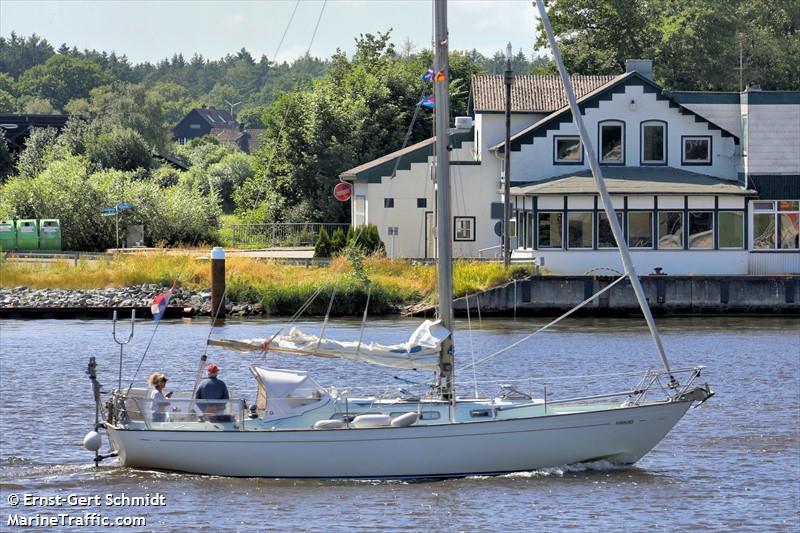 navaho (Sailing vessel) - IMO , MMSI 244790360, Call Sign PH4805 under the flag of Netherlands