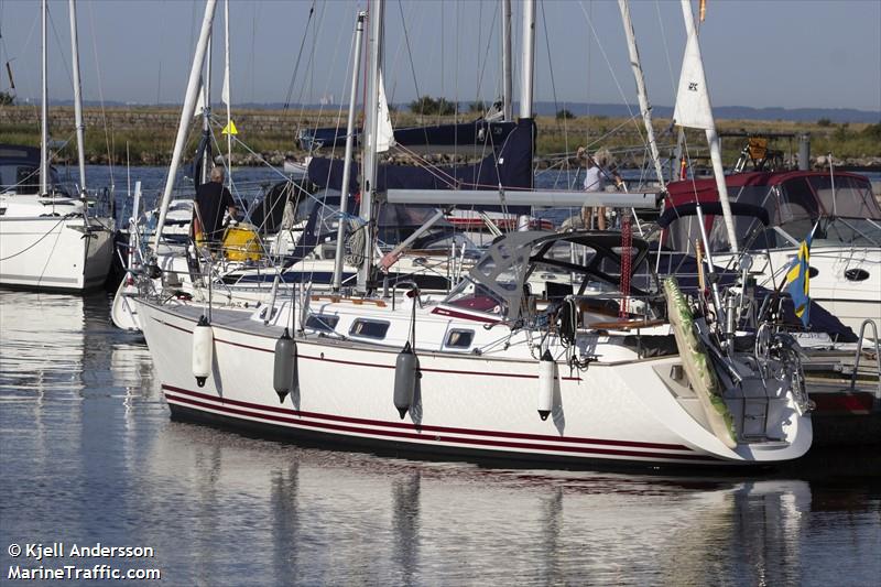 disa (Sailing vessel) - IMO , MMSI 265751410, Call Sign SE8787 under the flag of Sweden