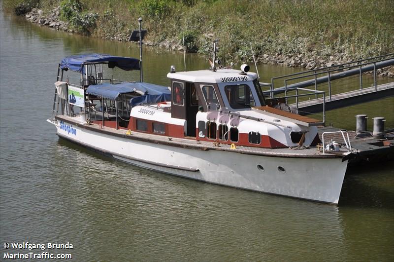 skorpion (Passenger ship) - IMO , MMSI 203999356, Call Sign OEX4968 under the flag of Austria