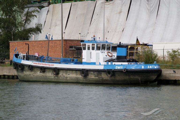 dw iii (Other type) - IMO , MMSI 205252290, Call Sign OT2522 under the flag of Belgium