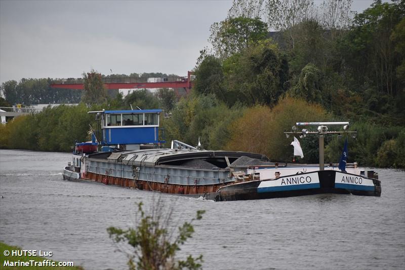 annico (Cargo ship) - IMO , MMSI 205278690, Call Sign OT2786 under the flag of Belgium