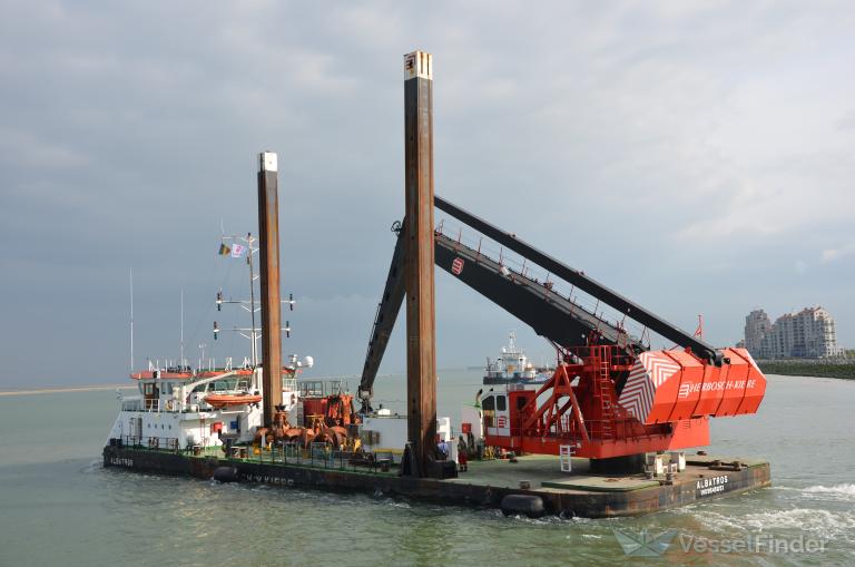 albatros (Offshore Support Vessel) - IMO 9545651, MMSI 205538000, Call Sign ORPB under the flag of Belgium