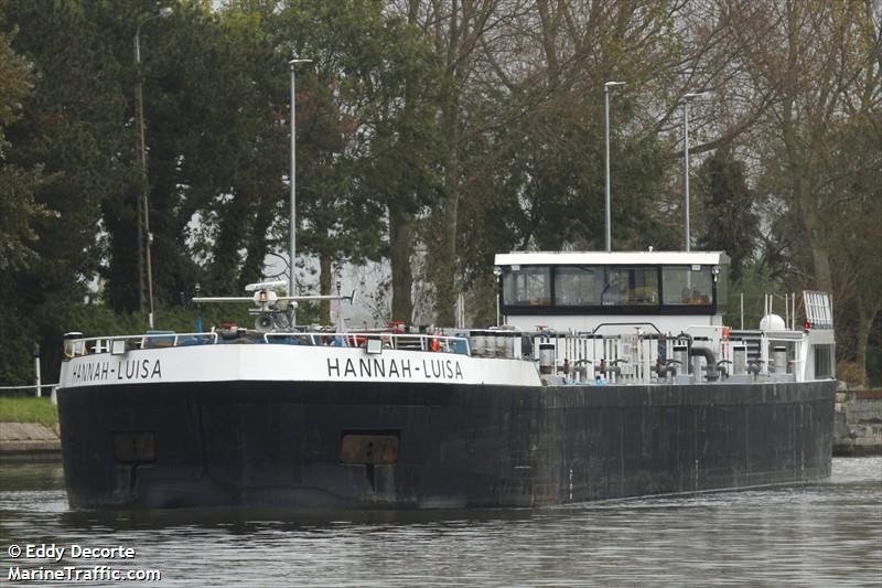 hannah-luisa (Tanker) - IMO , MMSI 211587970, Call Sign DF7488 under the flag of Germany