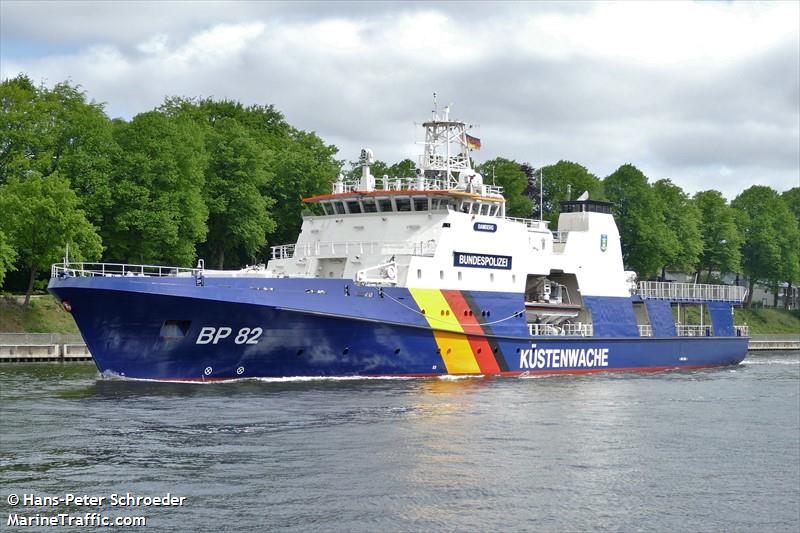bamberg (Patrol Vessel) - IMO 9830020, MMSI 211815680, Call Sign DBBO under the flag of Germany