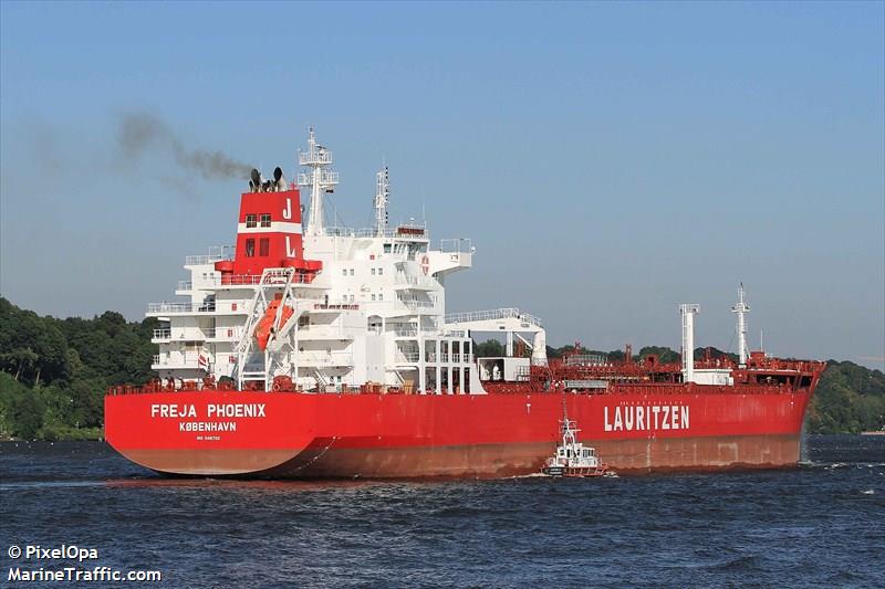 hafnia phoenix (Chemical/Oil Products Tanker) - IMO 9461702, MMSI 219487000, Call Sign OUNG2 under the flag of Denmark