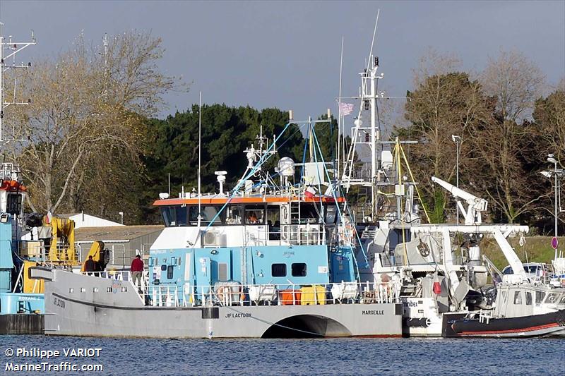 jif lacydon (Offshore Tug/Supply Ship) - IMO 9698678, MMSI 228390900, Call Sign FMMG under the flag of France