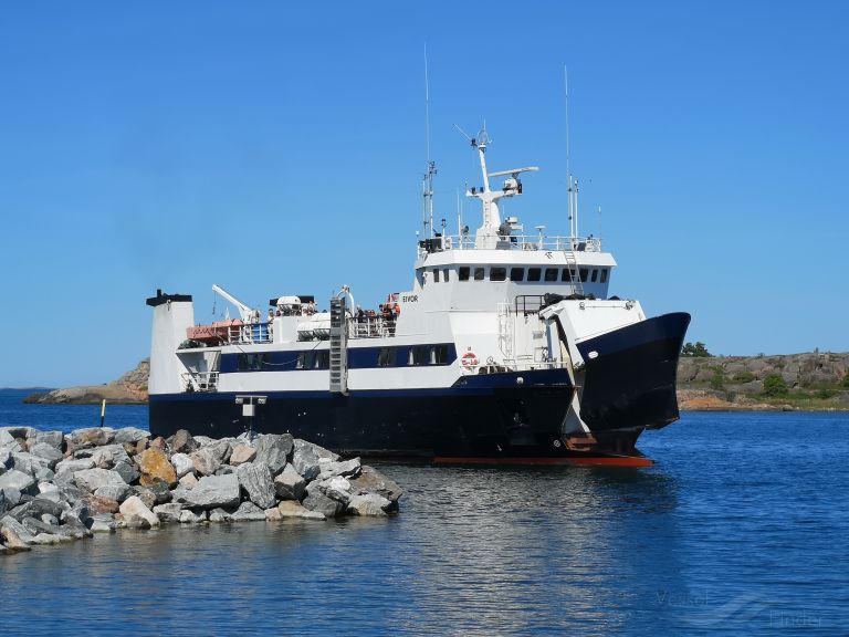 baldur (Passenger/Ro-Ro Cargo Ship) - IMO 8712582, MMSI 230980000, Call Sign OJMG under the flag of Finland