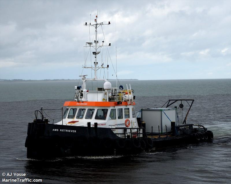 ams retriever (Tug) - IMO 8944381, MMSI 232019241, Call Sign MEHI8 under the flag of United Kingdom (UK)