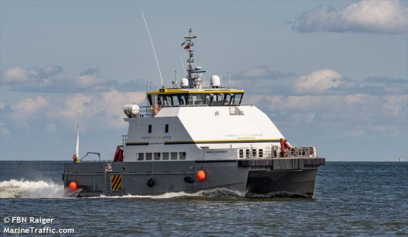 manor endurance (Offshore Support Vessel) - IMO 9917086, MMSI 232030193, Call Sign MIDM7 under the flag of United Kingdom (UK)