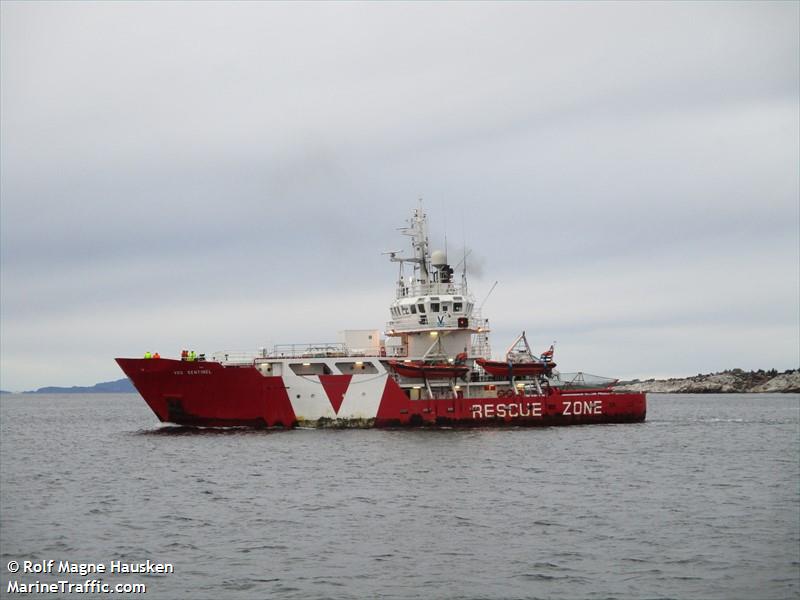 vos sentinel (Standby Safety Vessel) - IMO 8121410, MMSI 232648000, Call Sign GJBL under the flag of United Kingdom (UK)