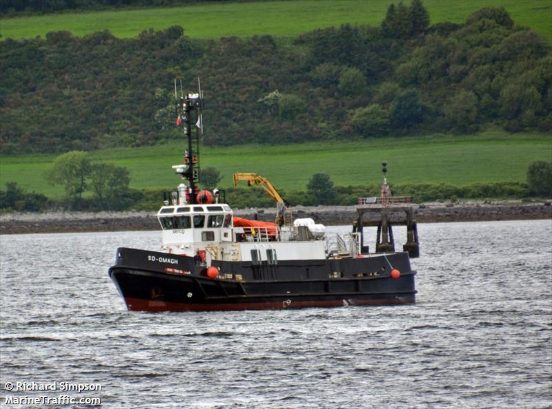 sd omagh (Naval/Naval Auxiliary) - IMO 9201619, MMSI 235000301, Call Sign ZQOQ2 under the flag of United Kingdom (UK)