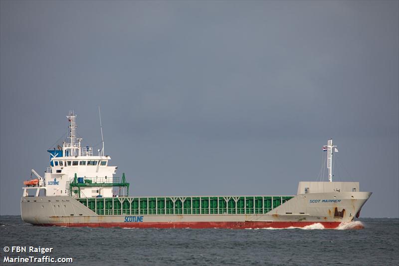 scot mariner (General Cargo Ship) - IMO 9243916, MMSI 235002520, Call Sign ZNQQ9 under the flag of United Kingdom (UK)