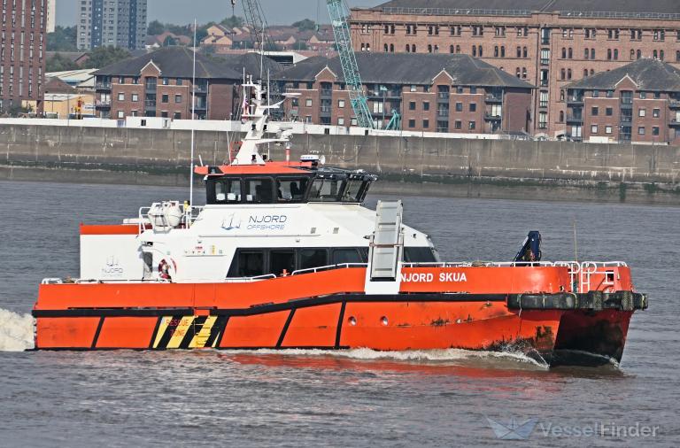 njord skua (HSC) - IMO , MMSI 235103429, Call Sign 2HGG9 under the flag of United Kingdom (UK)
