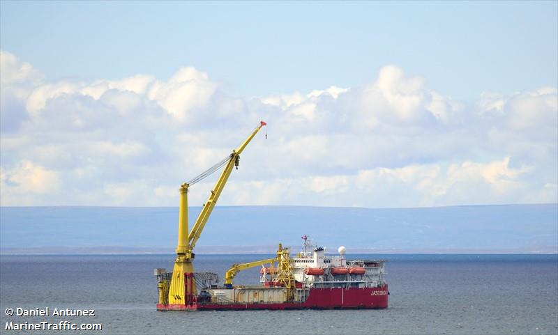 jascon 34 (Pipe Layer) - IMO 8770273, MMSI 236111612, Call Sign ZDJL7 under the flag of Gibraltar