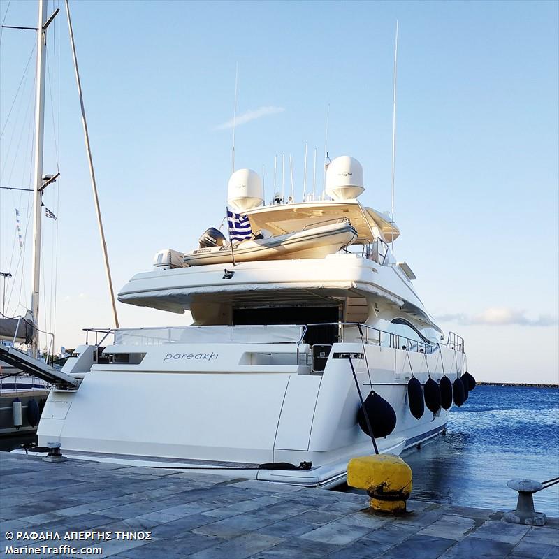 pareakki (Yacht) - IMO 9413975, MMSI 240297800, Call Sign SVB2151 under the flag of Greece