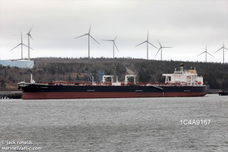 homeric (Crude Oil Tanker) - IMO 9819844, MMSI 241649000, Call Sign SVDE3 under the flag of Greece