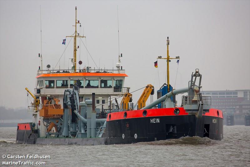 hein (Hopper Dredger) - IMO 7911856, MMSI 244061000, Call Sign PEPN under the flag of Netherlands